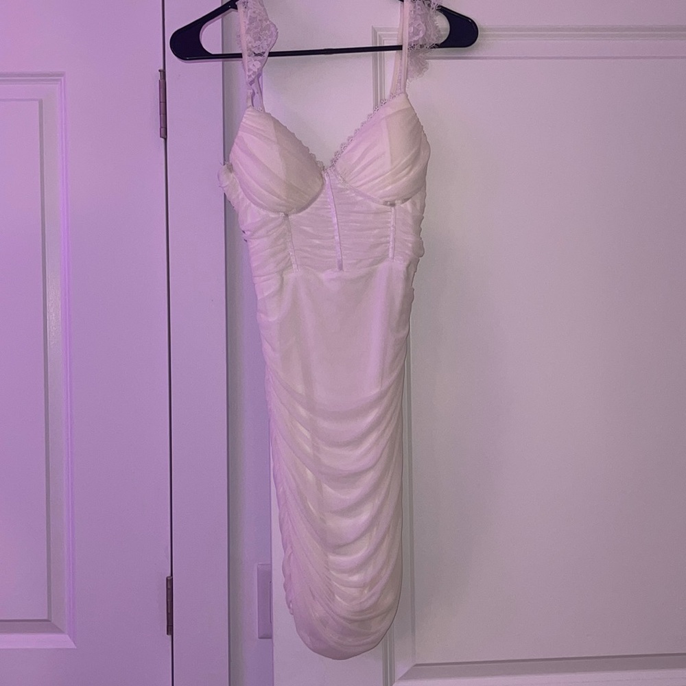 White Mini Dress